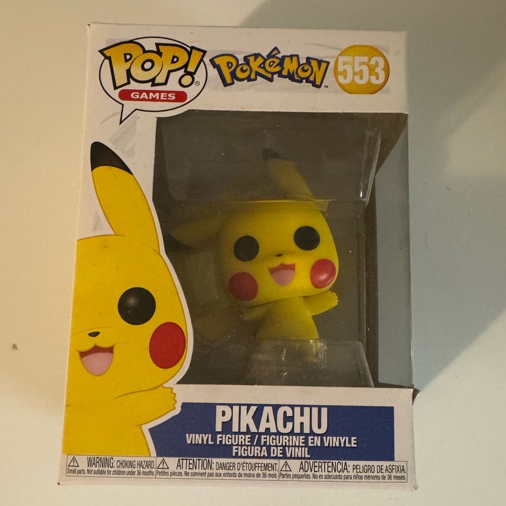 ⚡️553 Funko Pop Games Pokémon Pikachu⚡️